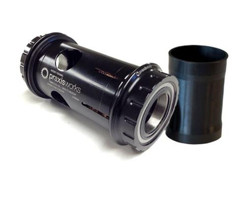 パーツ praxisworks BB30/PF30/OSBB Conversion BB Praxis Conversion Bottom Bracket - Shimano Road BB30/PF30