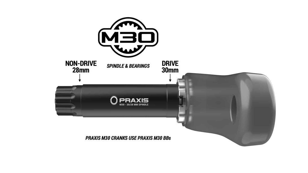 Praxis M30 Bottom Bracket - BB86 Road/BB90/92 MTB