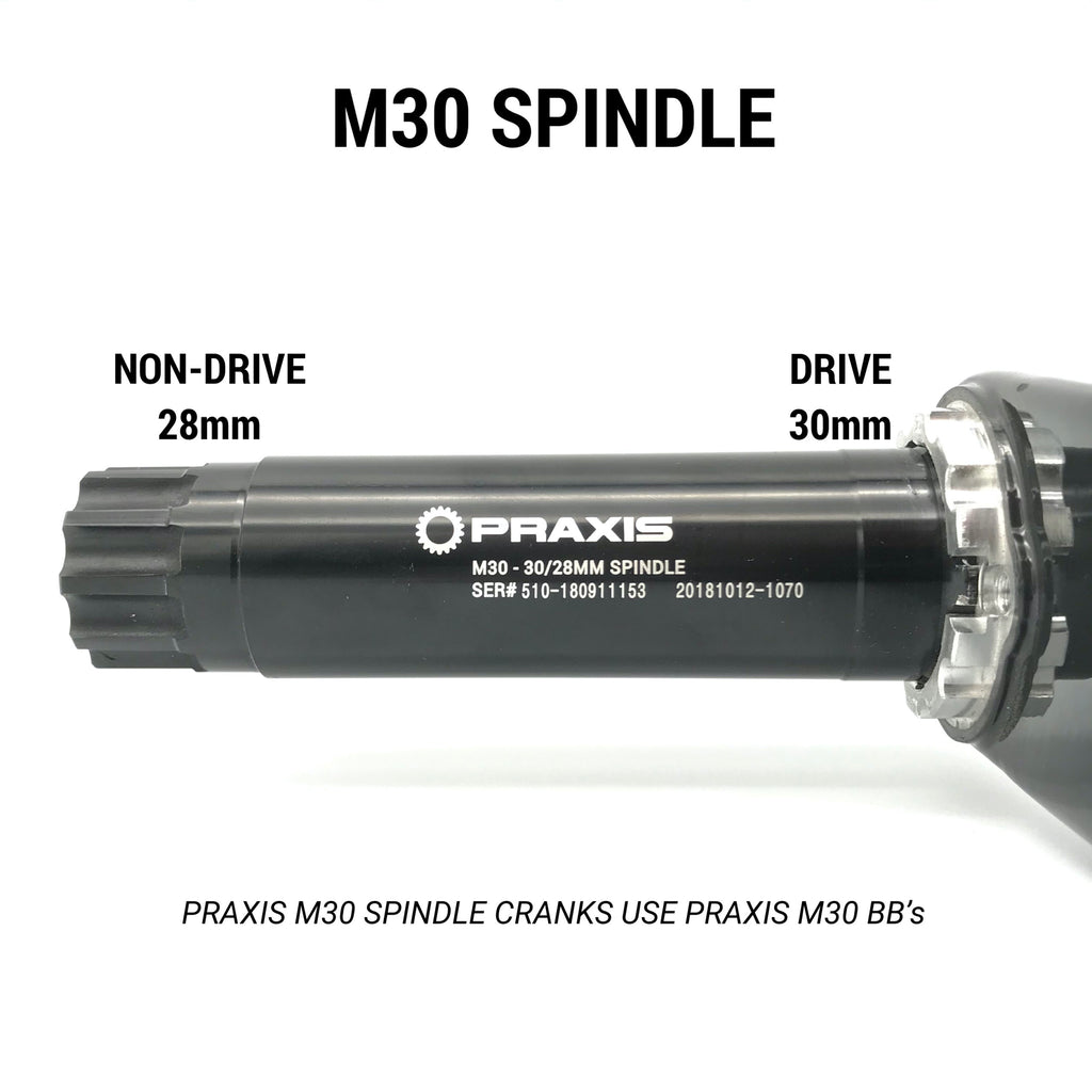Praxis M30 Bottom Bracket for T47 I.B. (internal bearings)